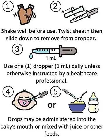 KIDDIVIT - Kiddivit Baby Lactoferrin Liquid Drops 60Ml. - The Red Vitamin MX - Suplementos Alimenticios - {{ shop.shopifyCountryName }}