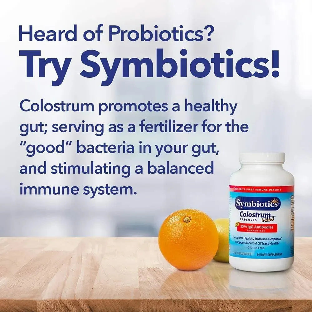 SYMBIOTICS - Symbiotics Colostrum 120 Capsulas - The Red Vitamin MX - Suplementos Alimenticios - {{ shop.shopifyCountryName }}