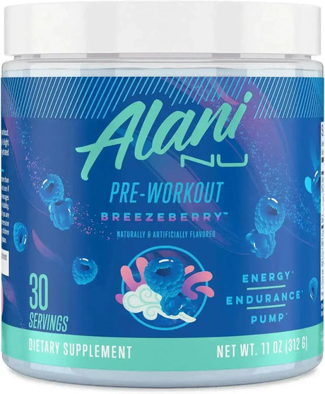ALANI NU - Alani Nu Pre Workout Powder BREEZEBERRY 30 Servicios 312Gr. - The Red Vitamin MX - Suplementos Alimenticios - {{ shop.shopifyCountryName }}
