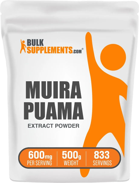 BULK SUPPLEMENTS - Bulk Supplements Muira Puama Extract Powder 500Gr. - The Red Vitamin MX - Suplementos Alimenticios - {{ shop.shopifyCountryName }}