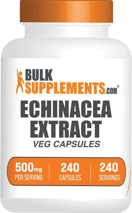 BULK SUPPLEMENTS - Bulk Supplements Echinacea Extract 500Mg. 240 Capsulas - The Red Vitamin MX - Suplementos Alimenticios - {{ shop.shopifyCountryName }}