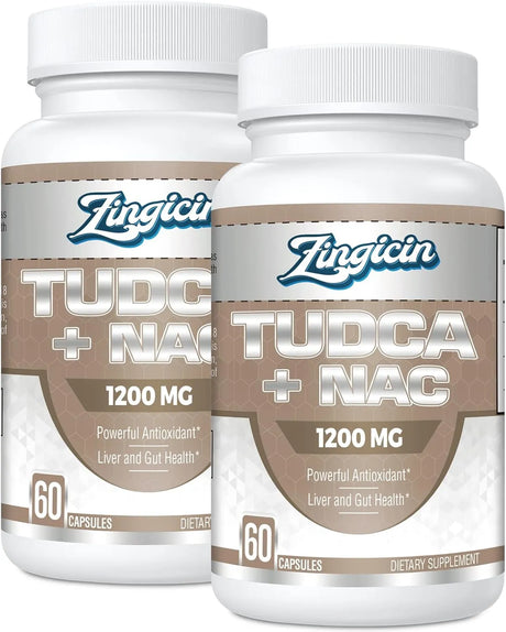 ZINGICIN - Zingicin TUDCA with NAC 1200Mg. 60 Capsulas 2 Pack - The Red Vitamin MX - Suplementos Alimenticios - {{ shop.shopifyCountryName }}