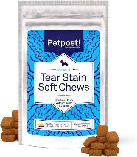PETPOST - Petpost Tear Stain Remover Chicken Flavored Soft Chews 90 Masticables - The Red Vitamin MX - Cuidado De Los Ojos De Los Perros - {{ shop.shopifyCountryName }}