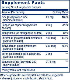 LIFE EXTENSION - Life Extension Only Trace Minerals 90 Capsulas - The Red Vitamin MX - Suplementos Alimenticios - {{ shop.shopifyCountryName }}