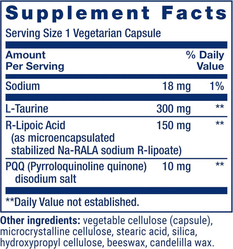 LIFE EXTENSION - Life Extension Mitochondrial Basics with PQQ 30 Capsulas - The Red Vitamin MX - Suplementos Alimenticios - {{ shop.shopifyCountryName }}