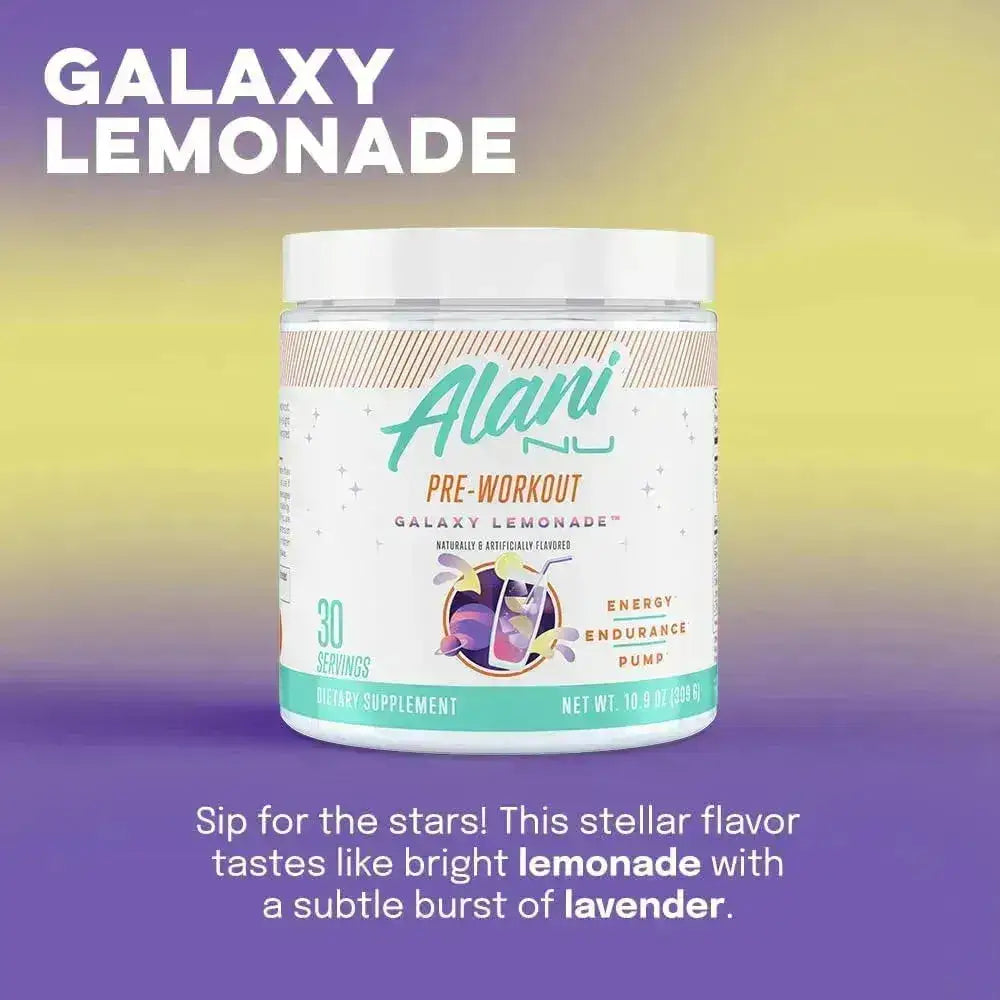 ALANI NU - Alani Nu Pre Workout Powder Galaxy Lemonade 30 Servicios 289Gr. - The Red Vitamin MX - Suplementos Alimenticios - {{ shop.shopifyCountryName }}