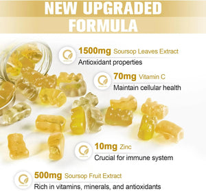 ORGEUOS - ORGEUOS Soursop Graviola Gummies 2000Mg. 60 Gomitas - The Red Vitamin MX - Suplementos Alimenticios - {{ shop.shopifyCountryName }}