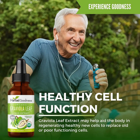 HERBAL GOODNESS - Herbal Goodness Graviola Soursop Leaf Extract Liquid 1 Fl.Oz. - The Red Vitamin MX - Suplementos Alimenticios - {{ shop.shopifyCountryName }}