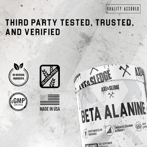 AXE & SLEDGE - Axe & Sledge Supplements Beta Alanine Basics Powder 100 Servicios 200Gr. - The Red Vitamin MX - Suplementos Alimenticios - {{ shop.shopifyCountryName }}