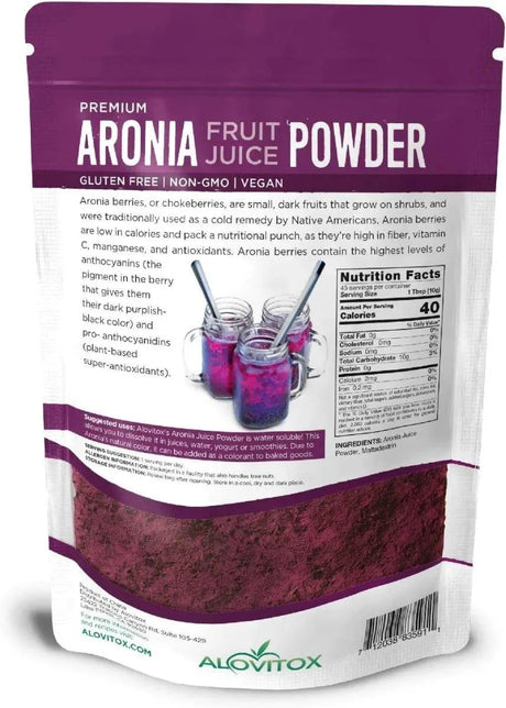 ALOVITOX - Alovitox Aronia Berry Powder 454Gr. - The Red Vitamin MX - Suplementos Alimenticios - {{ shop.shopifyCountryName }}