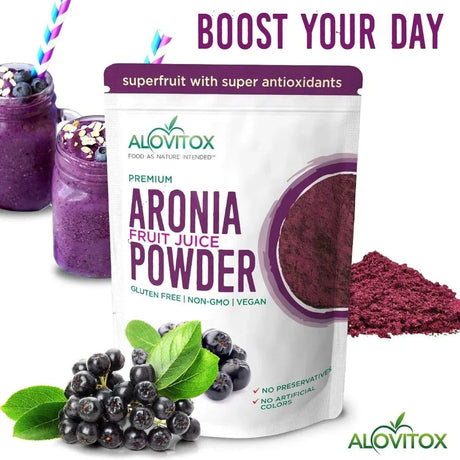 ALOVITOX - Alovitox Aronia Berry Powder 454Gr. - The Red Vitamin MX - Suplementos Alimenticios - {{ shop.shopifyCountryName }}