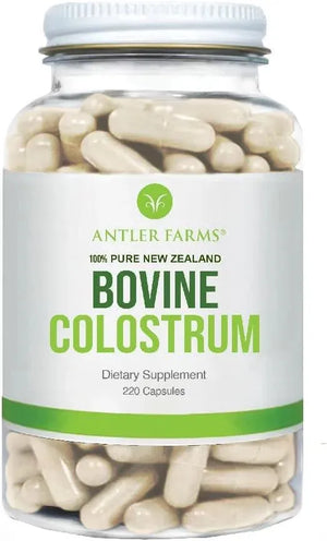 ANTLER FARMS - Antler Farms 100% Pure New Zealand Bovine Colostrum 500Mg. 220 Capsulas - The Red Vitamin MX - Suplementos Alimenticios - {{ shop.shopifyCountryName }}