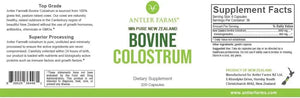 ANTLER FARMS - Antler Farms 100% Pure New Zealand Bovine Colostrum 500Mg. 220 Capsulas - The Red Vitamin MX - Suplementos Alimenticios - {{ shop.shopifyCountryName }}