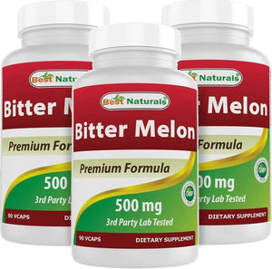 BEST NATURALS - Best Naturals Bitter Melon 500Mg. 90 Capsulas 3 Pack - The Red Vitamin MX - Suplementos Alimenticios - {{ shop.shopifyCountryName }}
