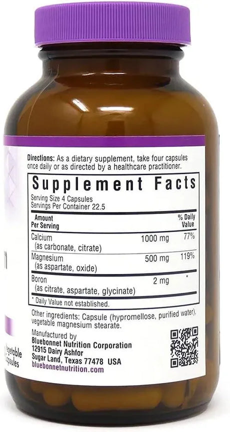 BLUEBONNET NUTRITION - BlueBonnet Calcium Magnesium Plus Boron 90 Capsulas - The Red Vitamin MX - Suplementos Alimenticios - {{ shop.shopifyCountryName }}