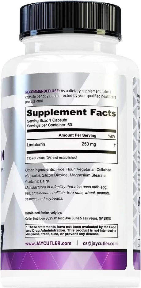 DAILY VITALITY - Daily Vitality Lactoferrin 250Mg. 60 Capsulas - The Red Vitamin MX - Suplementos Alimenticios - {{ shop.shopifyCountryName }}