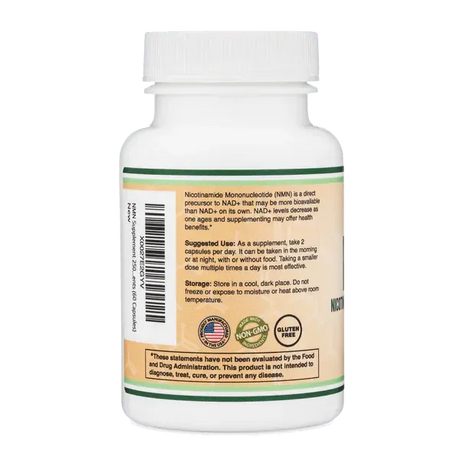 DOUBLE WOOD SUPPLEMENTS - Double Wood Supplements NAD 250Mg. 60 Capsulas - The Red Vitamin MX - Suplementos Alimenticios - {{ shop.shopifyCountryName }}