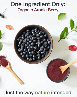 GREEN VALLEY SUPERFOODS - Green Valley Superfoods Organic Aronia Berry Juice Chokeberry Powder 12 Oz. - The Red Vitamin MX - Suplementos Alimenticios - {{ shop.shopifyCountryName }}