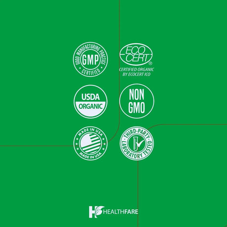 HEALTHFARE - Healthfare Organic Bitter Melon Extract 9500Mg. 200 Capsulas - The Red Vitamin MX - Suplementos Alimenticios - {{ shop.shopifyCountryName }}