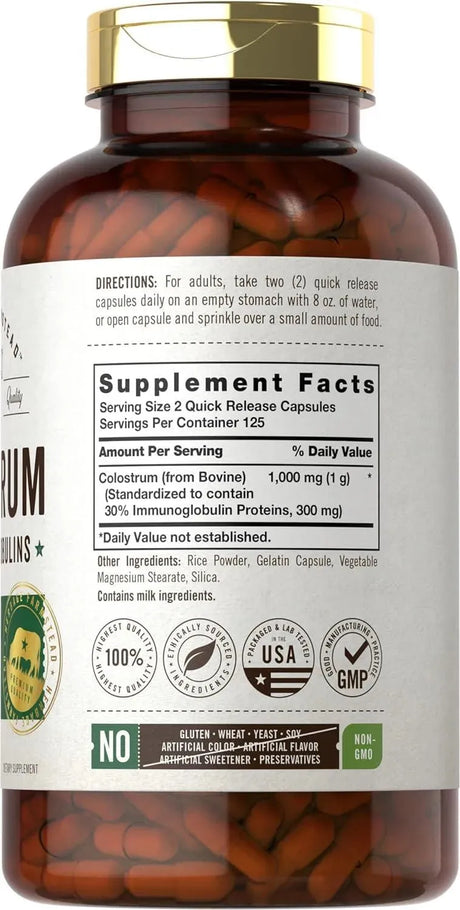 HERBAGE FARMSTEAD - Herbage Famstead Colostrum 1000Mg. 250 Capsulas - The Red Vitamin MX - Suplementos Alimenticios - {{ shop.shopifyCountryName }}