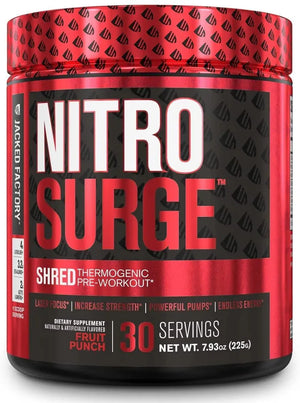 JACKED FACTORY - Jacked Factory NITROSURGE Shred 30 Servicios - The Red Vitamin MX - Suplementos Alimenticios - {{ shop.shopifyCountryName }}