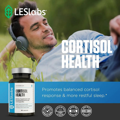 LES LABS - LES Labs Cortisol Health 60 Capsulas - The Red Vitamin MX - Suplementos Alimenticios - {{ shop.shopifyCountryName }}