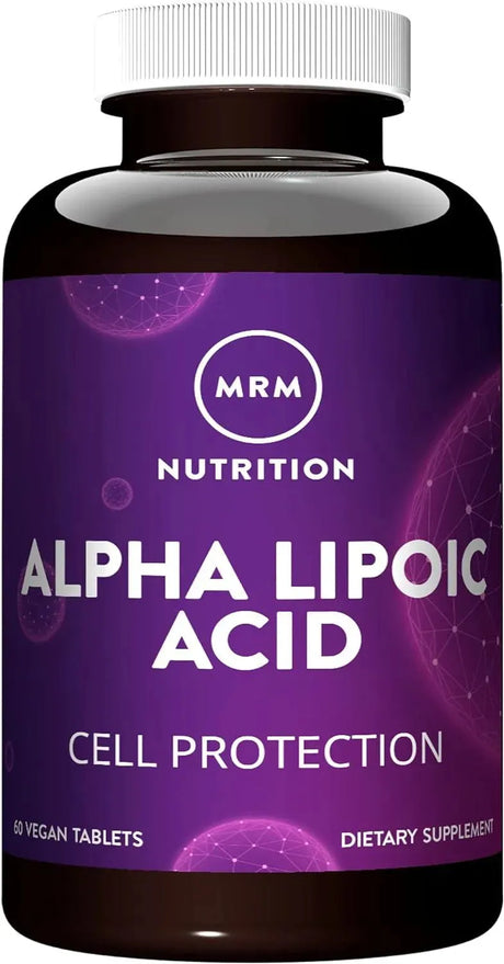 MRM - MRM Nutrition Alpha Lipoic Acid 300Mg. 60 Tabletas - The Red Vitamin MX - Suplementos Alimenticios - {{ shop.shopifyCountryName }}