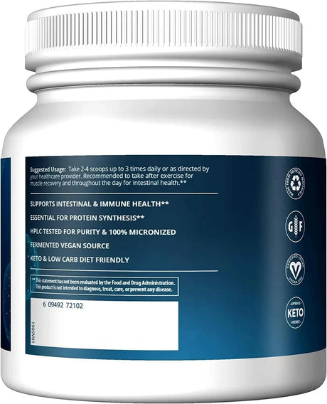MRM - MRM Nutrition L-Glutamine 5000Mg. 100 Servicios 500Gr. - The Red Vitamin MX - Suplementos Alimenticios - {{ shop.shopifyCountryName }}