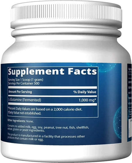 MRM - MRM Nutrition L-Glutamine 5000Mg. 100 Servicios 500Gr. - The Red Vitamin MX - Suplementos Alimenticios - {{ shop.shopifyCountryName }}