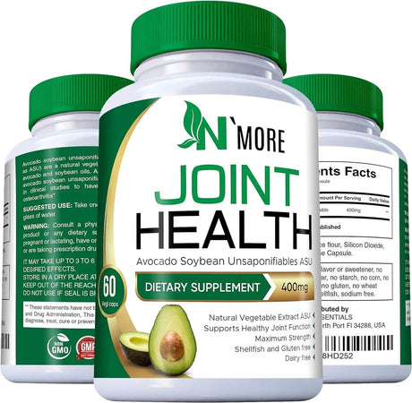 N'MORE - N'More Avocado Soybean Unsaponifiables Joint Health 400Mg. 60 Capsulas - The Red Vitamin MX - Suplementos Alimenticios - {{ shop.shopifyCountryName }}