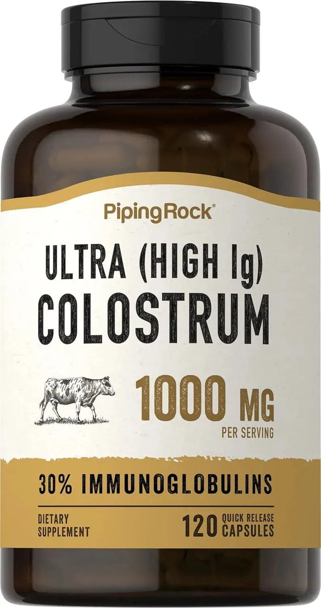 PIPING ROCK - Piping Rock Colostrum 1000Mg. 120 Capsulas - The Red Vitamin MX - Suplementos Alimenticios - {{ shop.shopifyCountryName }}