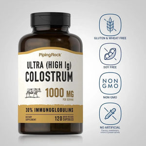 PIPING ROCK - Piping Rock Colostrum 1000Mg. 120 Capsulas - The Red Vitamin MX - Suplementos Alimenticios - {{ shop.shopifyCountryName }}