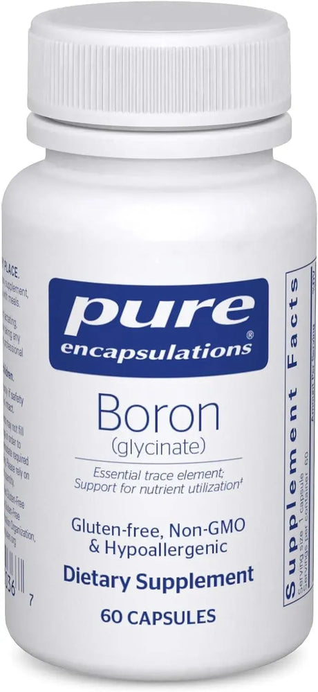 PURE ENCAPSULATIONS - Pure Encapsulations Boron 60 Capsulas - The Red Vitamin MX - Suplementos Alimenticios - {{ shop.shopifyCountryName }}