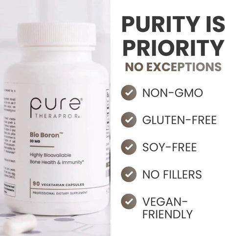 PURE THERAPRO RX - Pure TheraPro Rx Bio Boron 30Mg. 90 Capsulas - The Red Vitamin MX - Suplementos Alimenticios - {{ shop.shopifyCountryName }}