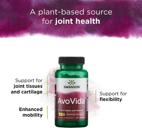 SWANSON - Swanson Avocado Soy AvoVida 300Mg. 60 Capsulas - The Red Vitamin MX - Suplementos Alimenticios - {{ shop.shopifyCountryName }}