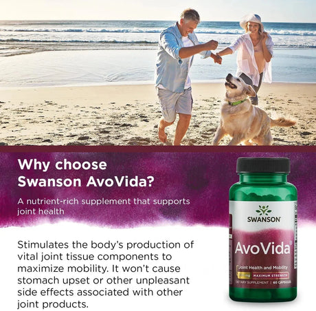 SWANSON - Swanson Avocado Soy AvoVida 300Mg. 60 Capsulas - The Red Vitamin MX - Suplementos Alimenticios - {{ shop.shopifyCountryName }}