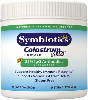 SYMBIOTICS - Symbiotics Colostrum Plus Powder 180 Gr. - The Red Vitamin MX - Suplementos Alimenticios - {{ shop.shopifyCountryName }}