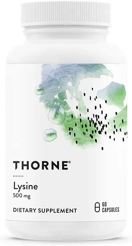 THORNE RESEARCH - Thorne Lysine 500Mg. 60 Capsulas - The Red Vitamin MX - Suplementos Alimenticios - {{ shop.shopifyCountryName }}