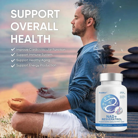 ZENLIFER - Zenlifer NAD+ 1000Mg. Resveratrol Boosting Supplement - The Red Vitamin MX - Suplementos Alimenticios - {{ shop.shopifyCountryName }}
